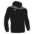 Ishtar Hoody 1/4 Zip Top SORT/HVIT S Treningsgenser med hette - Unisex