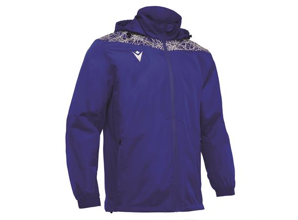 Lahti Showerjacket BLÅ/HVIT XXS Vann- og vindavstøtende jakke - Unisex 