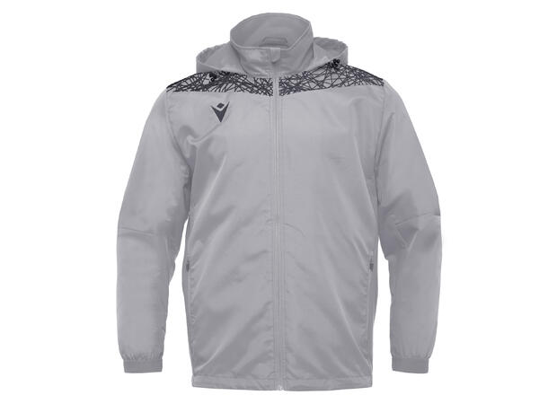 Lahti Showerjacket SØLV/GRÅ M Vann- og vindavstøtende jakke - Unisex 