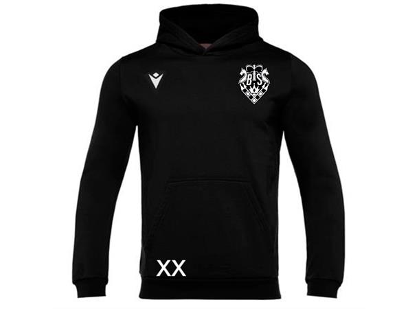 Bergens Schakklub Banjo Hettegenser Sort 