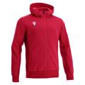 Trumpet  Hooded Jacket RED L Hettejakke i myk bomullsmiks -  Unisex