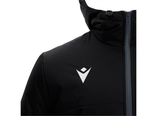 Andes Bomber Jacket BLK 3XS Quiltet bomberjakke med hette - Unisex 