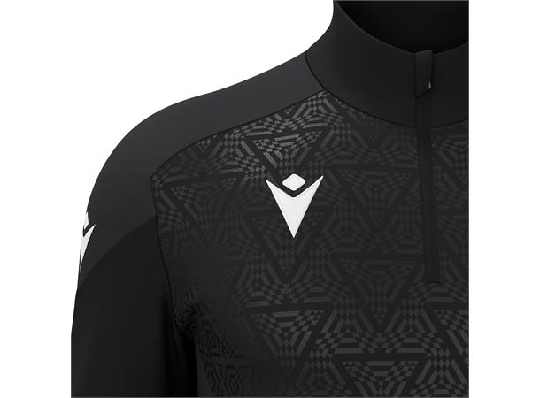 Yaruga Training 1/4 Zip Top BLK 3XS Teknisk treningsgenser - Unisex 