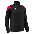 Prometheus Full Zip Top BLK/RED M Teknisk reisejakke - Unisex