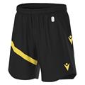 Shen Eco Match Day Shorts BLK/YEL XL Teknisk shorts i ECO-tekstil - Unisex