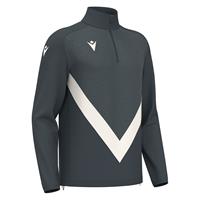 Anduin Training 1/4 Zip Top ANT/WHT 5XL Teknisk treningsgenser - Unisex