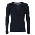 Bronitt Wool Sweater Black Beauty 4XL Ullundertrøye med ullmesh - Unisex