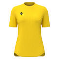 Zyra Womans shirt YEL L Teknisk trenings T-skjorte til dame