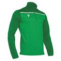 Rhine Training 1/4 Zip Top GRN/WHT S Treningsgenser med 1/4 zip